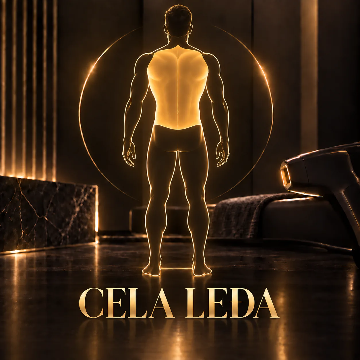 Laserska epilacija - Leđa