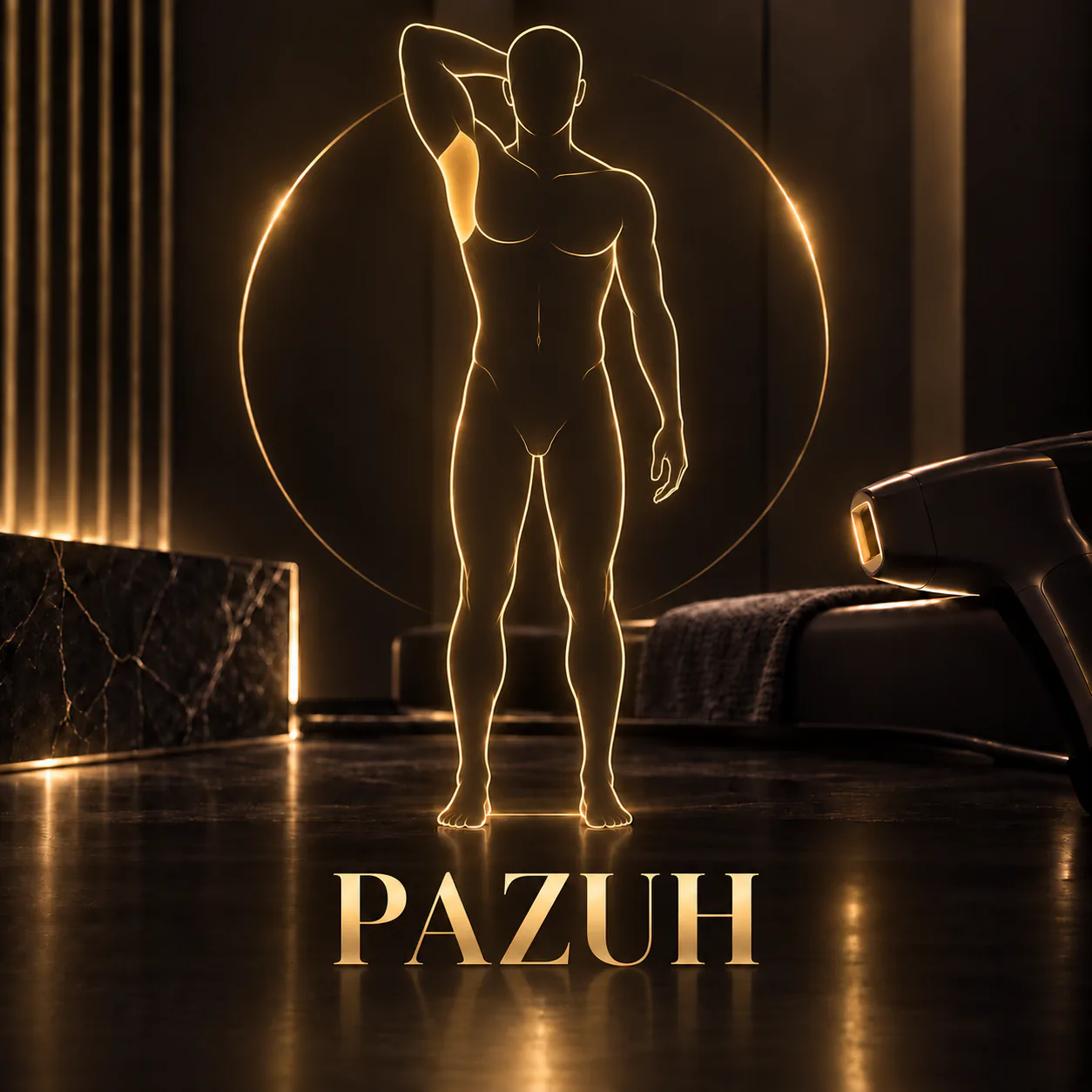 Laserska epilacija - Pazuh