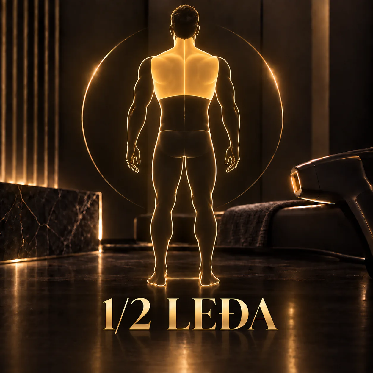 Laserska epilacija - 1/2 Leđa